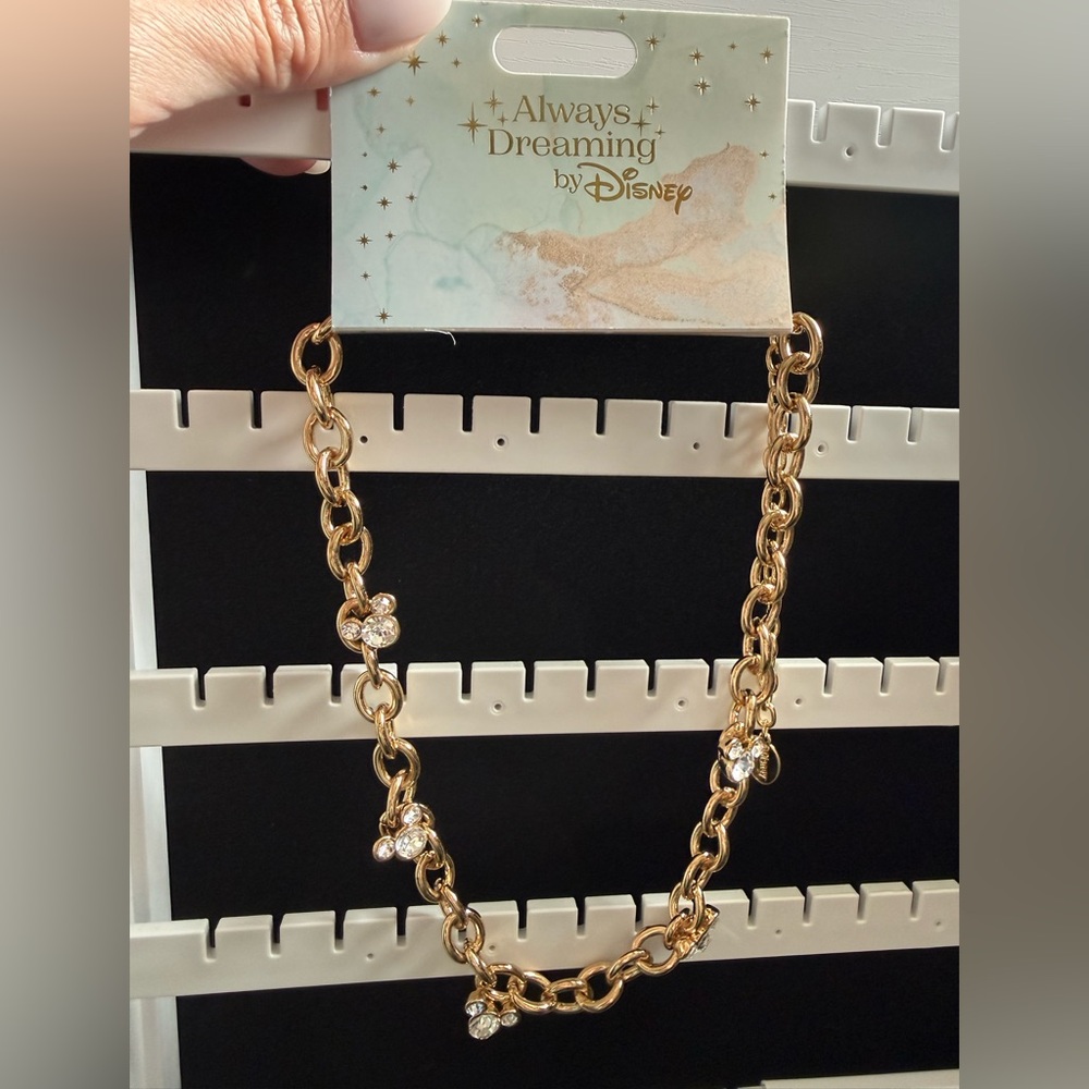Always be Dreaming by Disney- Mickey Chunky Gemstone Necklace - Picture 4 of 4